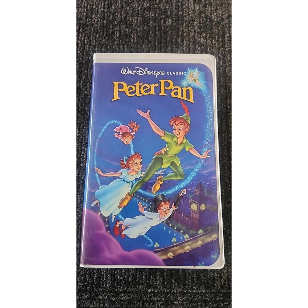 Peter Pan Disney VHS Black Diamond Collectable